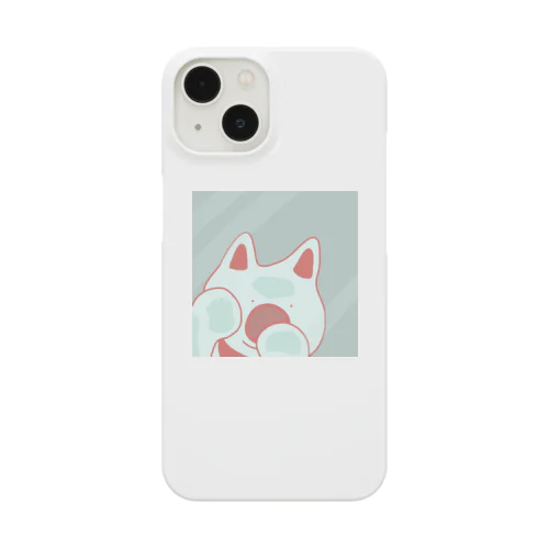 のぞいている犬 Smartphone Case