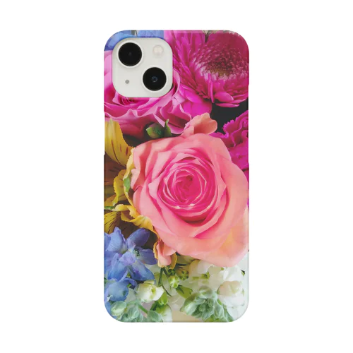 バラの花束 Smartphone Case