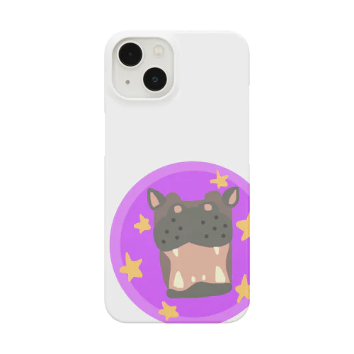 どうぶつYA応援アイコンカバさん Smartphone Case