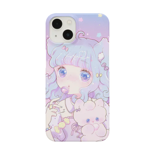 ゆめかわにゃんこ女の子スマホケース スマホケース