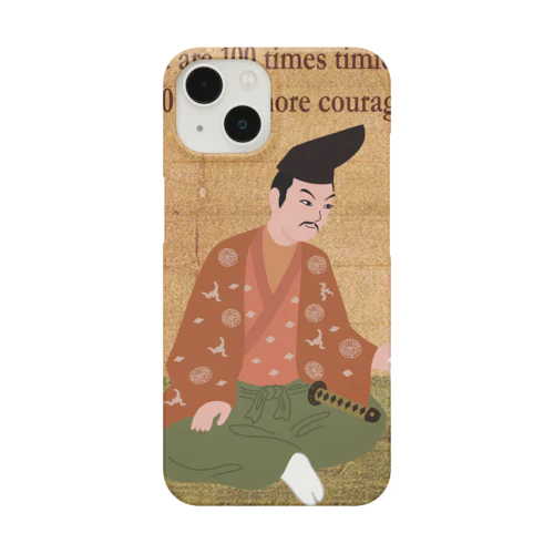  遮那王 像(背景ありVr) Smartphone Case