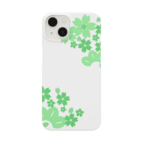 桜松R（緑） Smartphone Case