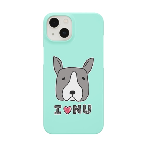 ボストンテリア(犬)グリーン Smartphone Case