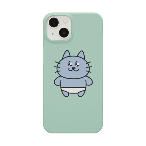 おぱんつかっこにゃんスマホケース Smartphone Case