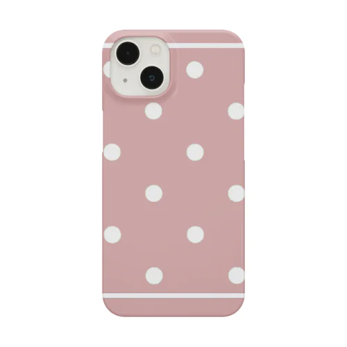 dot pink Smartphone Case