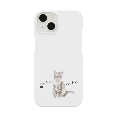 パステル💗ねこねこ　マーブルちゃん Smartphone Case