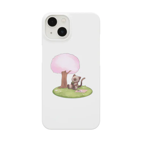 お花見ネコ Smartphone Case