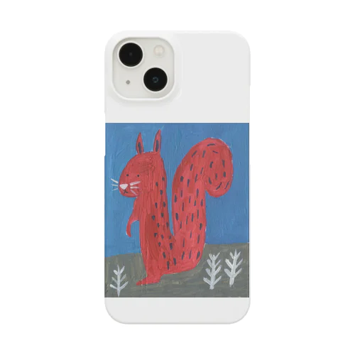 赤いリスさんグッツ Smartphone Case