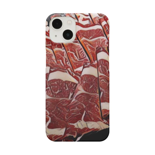 肉 (写真) Smartphone Case