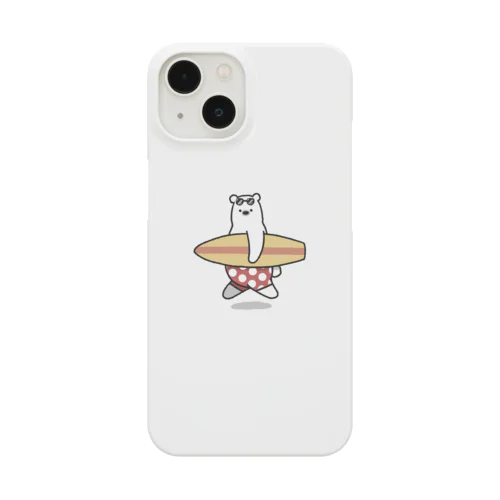 しろくまくん初めてのサーフィン Smartphone Case