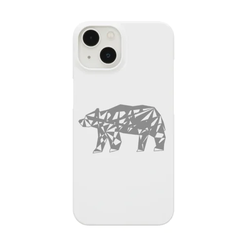 Gray bear Smartphone Case