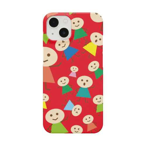 こびとわらわら 赤 Smartphone Case