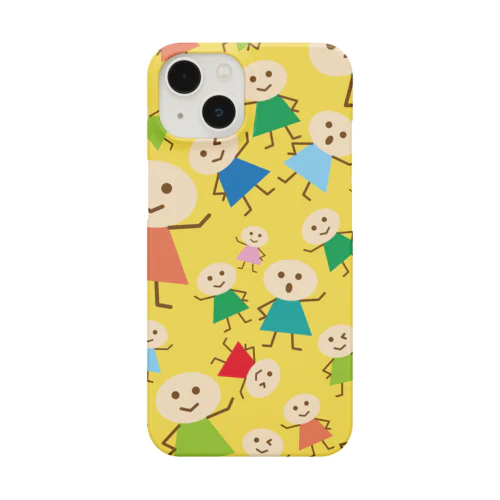 こびとわらわら 黄 Smartphone Case