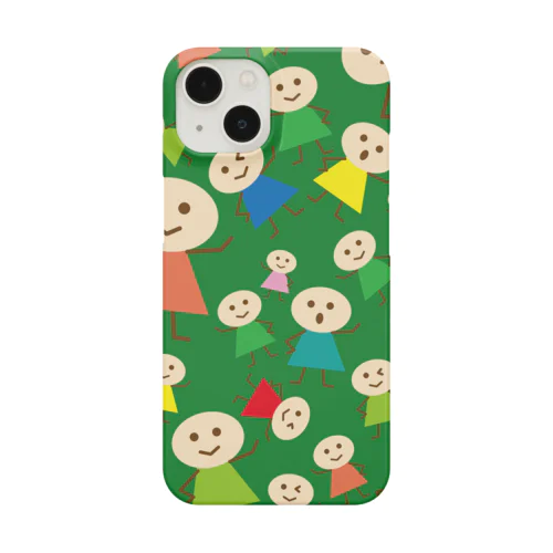 こびとわらわら 緑 Smartphone Case