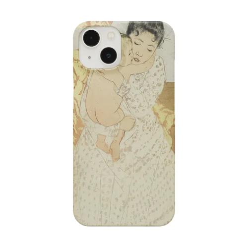 【世界の名画】メアリー・カサット『Maternal Caress』 Smartphone Case