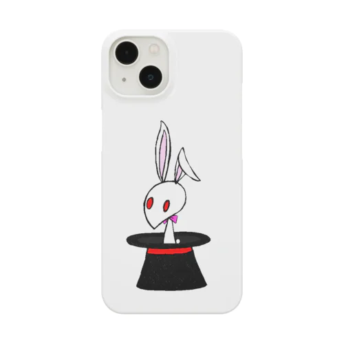 シルクハットとウサギ Smartphone Case