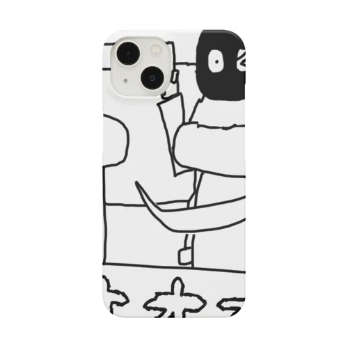 4コマ「タクシー強盗」2コマ目 Smartphone Case