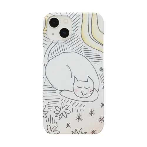 スリーピングキャット Smartphone Case