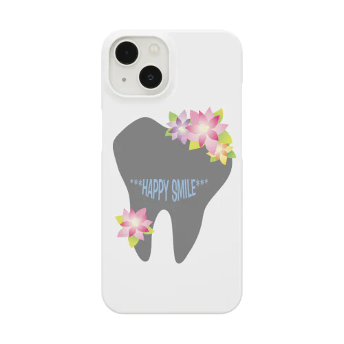 HAPPY SMILE グレーversion Smartphone Case