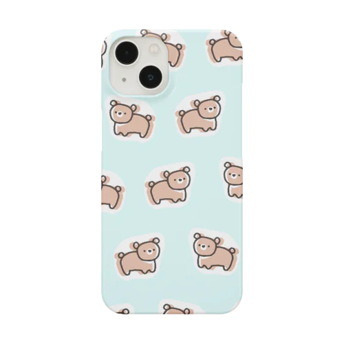 【くま】ゆるゆるどうぶつシリーズ Smartphone Case