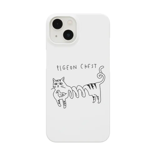 はと胸な猫 Smartphone Case