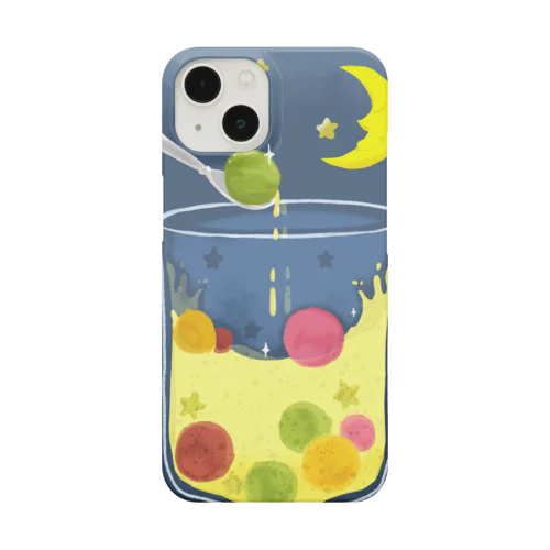 三日月と夜のフルーツポンチ Smartphone Case