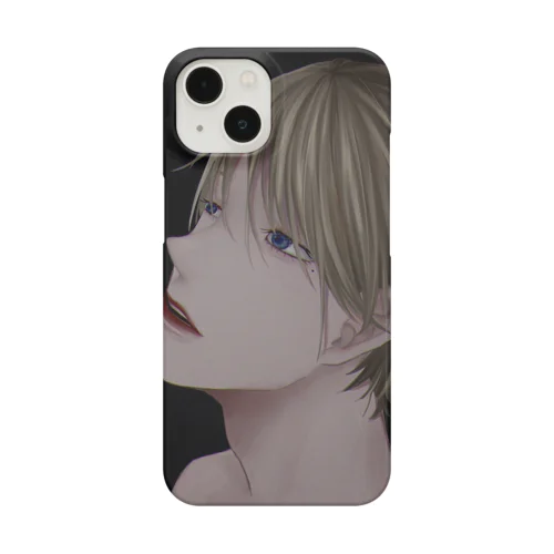 横顔 男の子 Smartphone Case