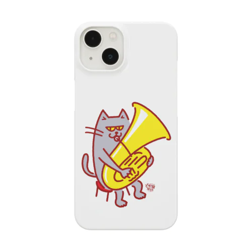 どや猫楽団・チューバ Smartphone Case