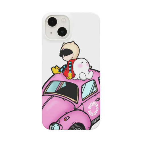 Good friend ×ピンクかぶとむし iPhone Smartphone Case
