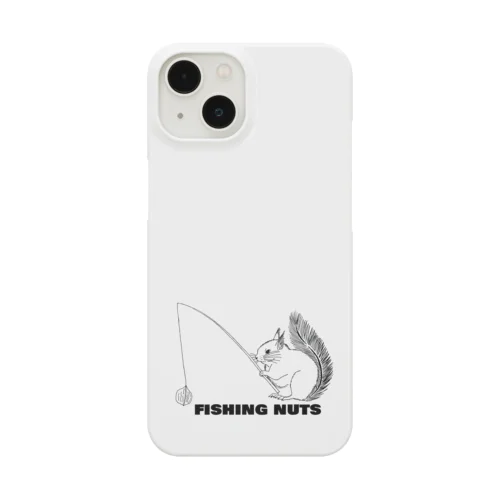 Fishing nuts リス Smartphone Case