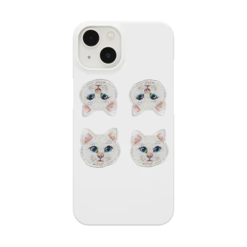 しろねこちゃんまみれ Smartphone Case