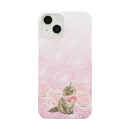 薔薇とチンチラゴールデン Smartphone Case