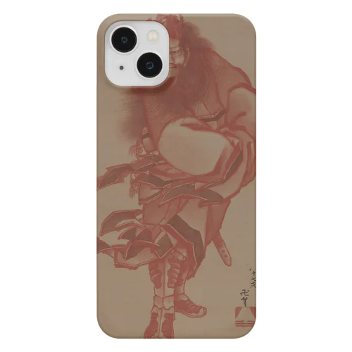 葛飾北斎　赤鍾馗 Smartphone Case