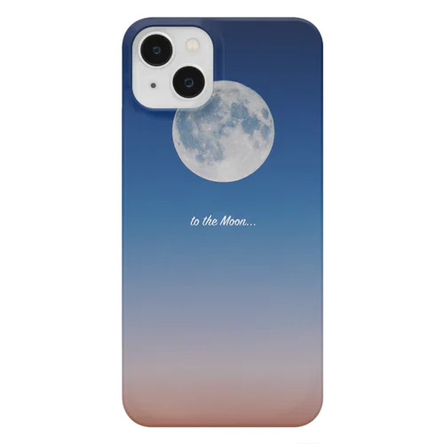 " to the Moon... " Smartphone Case