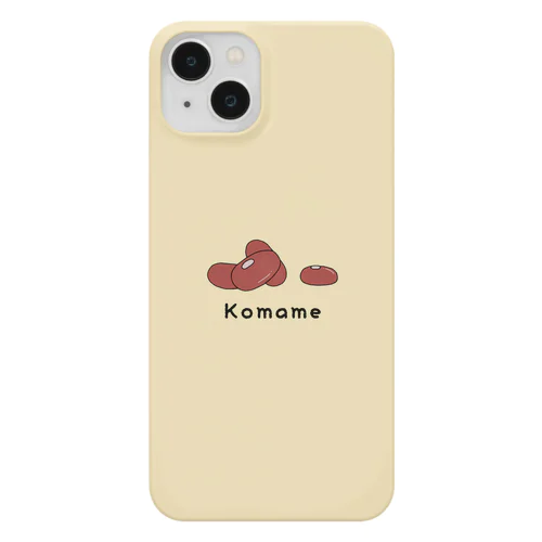 あずきじゃないよ、こまめだよケース Smartphone Case