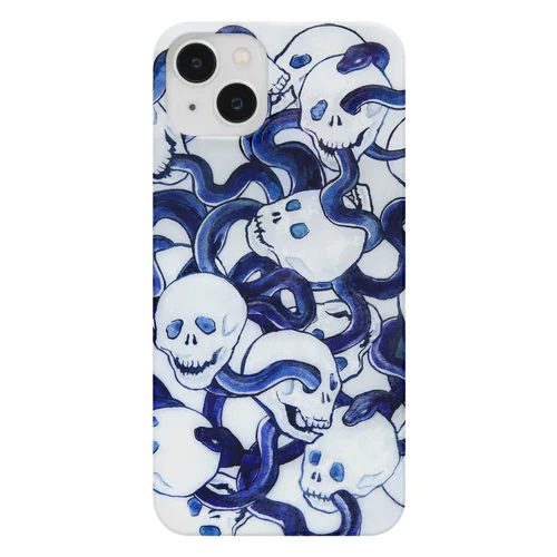 蛇と髑髏 Smartphone Case