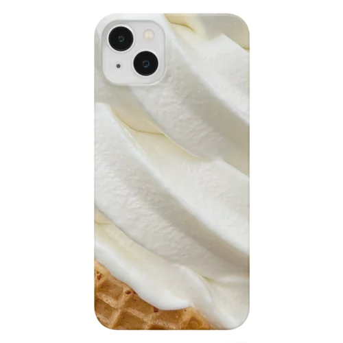 どあっぷソフトクリーム スマホケース