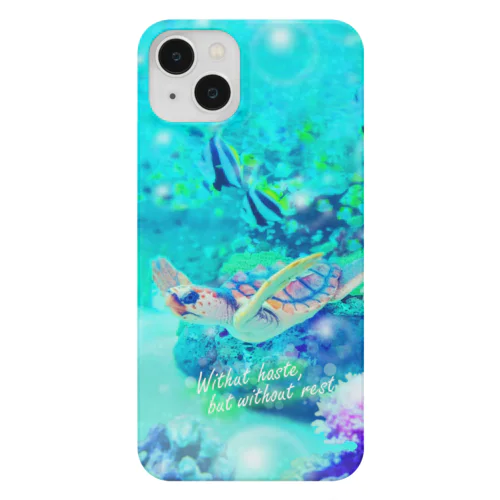 ゆっくり確実に…ウミガメさん Smartphone Case