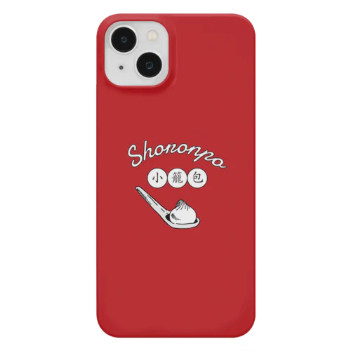 小籠包 iphoneケース / RED スマホケース