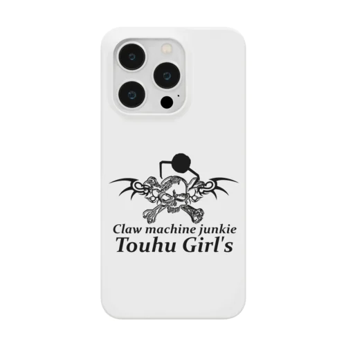 【Girl's】スマホケース とうふちゃんねるオリジナル スカルデザイン Smartphone Case