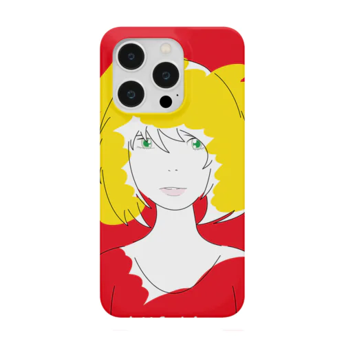 blond girl Smartphone Case