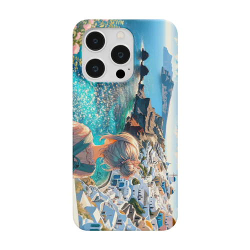 海を眺める少女 Smartphone Case