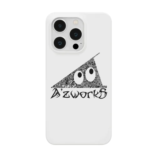 ウチのスリスリくん(黒・透過ver.) Smartphone Case