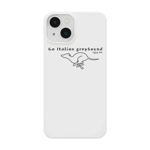 go Italian grey hound Smartphone Case