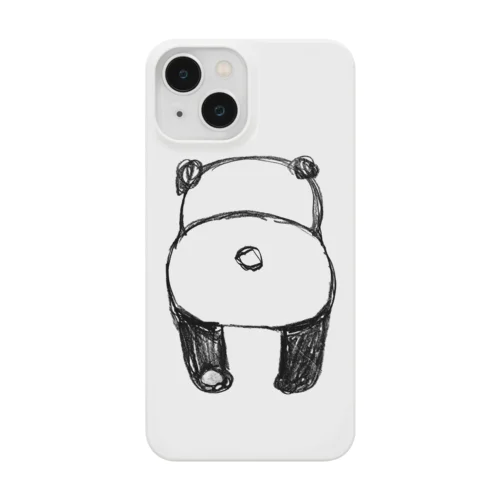 パンダのしっぽは白ですよ Smartphone Case