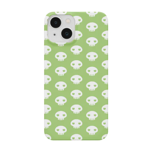 デビねこくん スマホケース グリーン Smartphone Case