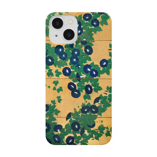 鈴木其一　朝顔図屏風 Smartphone Case