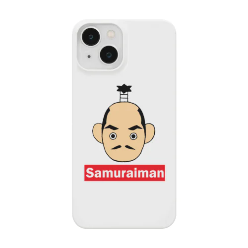 さむらいマンの顔面でござる Smartphone Case