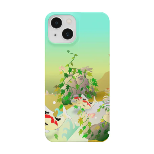 比丘比丘尼密会密漁善図（朝編） Smartphone Case