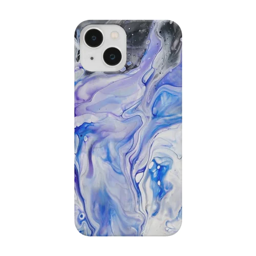 紫のうねり Smartphone Case